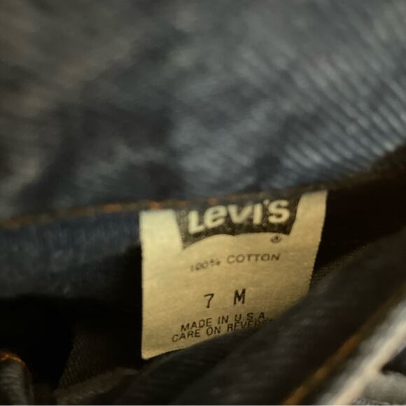 Vintage 90s Levi’s 501 Women’s Jeans Made In USA Size 7 - Picture 6 of 7